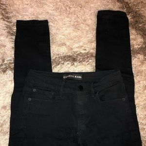 Black Skinny Express Jeans